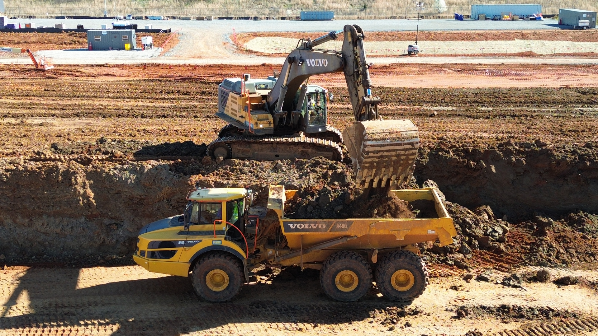 Kuesel crew foreman on site